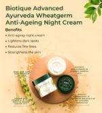 Biotique Advanced Ayurveda Wheatgerm Anti-Ageing Night Cream