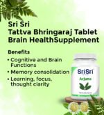 Sri Sri Tattva Bhringaraj Tablet Brain Health Supplement