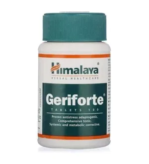 himalaya herbals geriforte tablets 100 tablets pack of 2