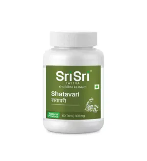 sri sri tattva shatavari 500mg tablet 60tab 1